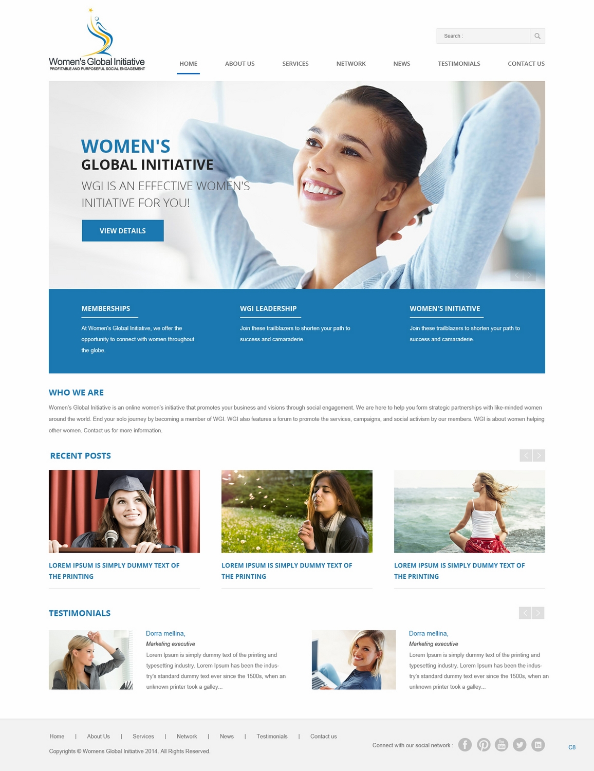 Web Design by pb for this project | Design #5124955