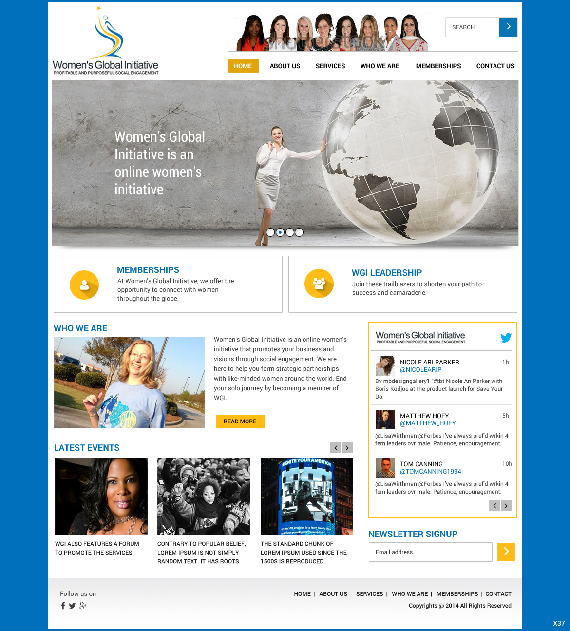 Web Design by pb for this project | Design #5165556