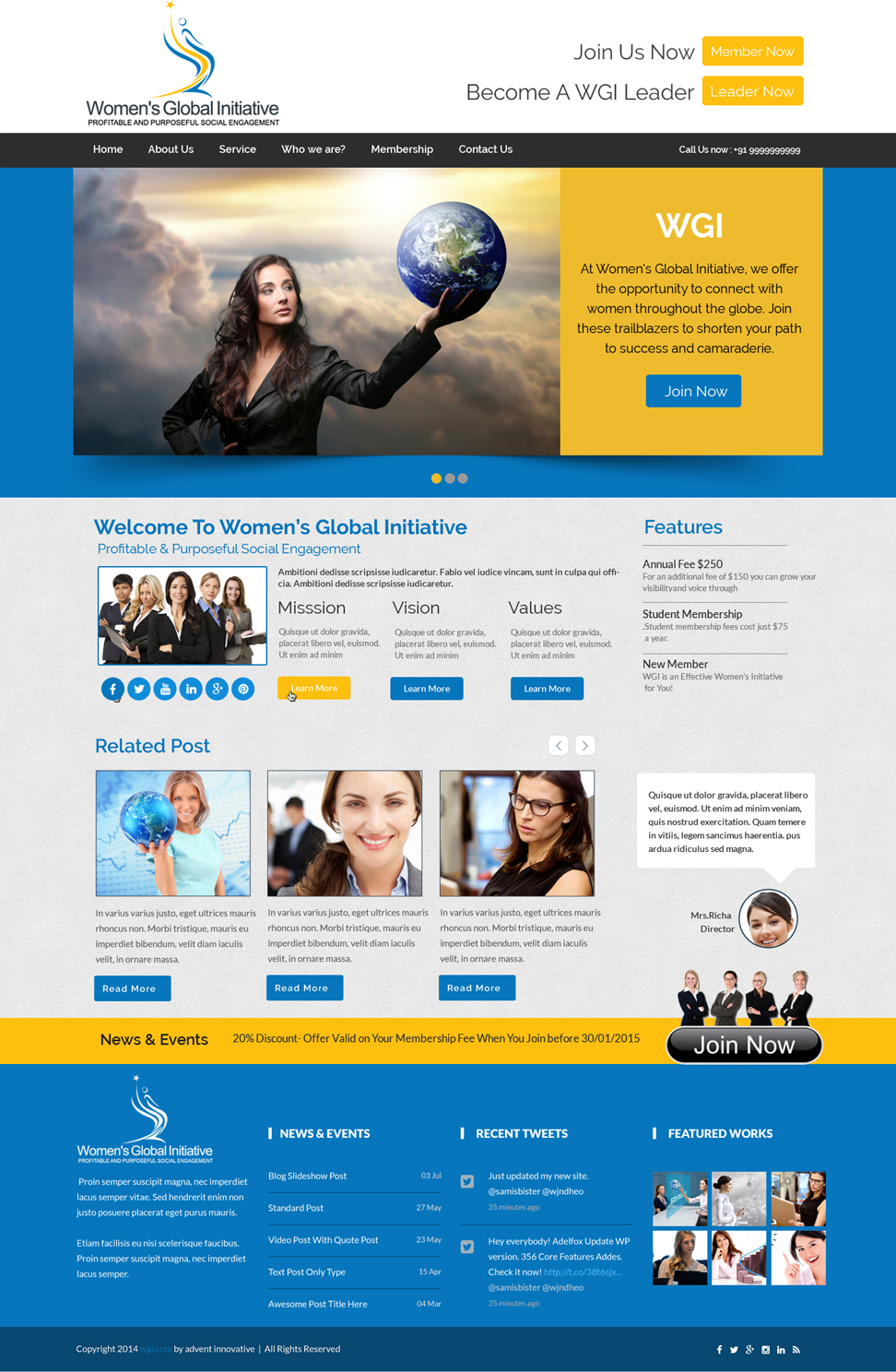 Diseño Web por Advent Innovative para este proyecto | Diseño #5229905