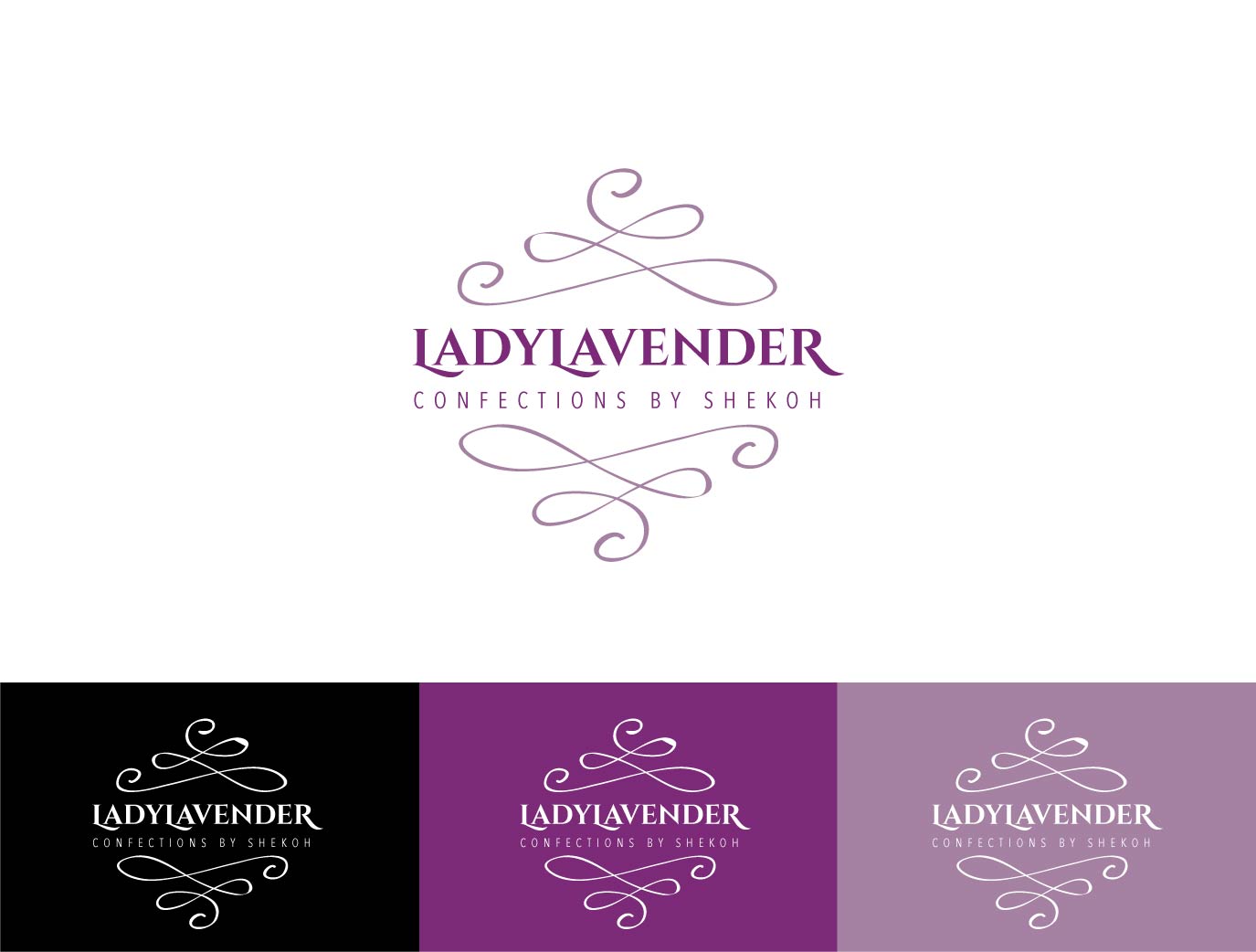 Logo Design by wonderland for Shekoh Confections | Design #5125594