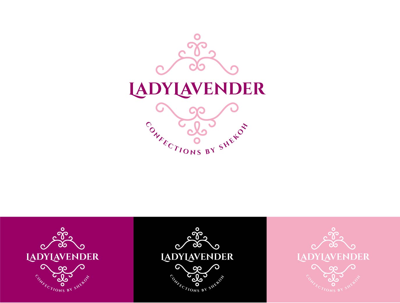 Logo Design by wonderland for Shekoh Confections | Design #5127014
