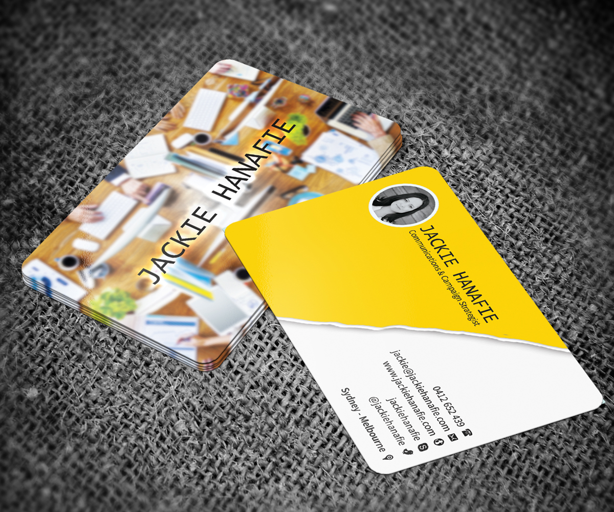 Business Card Design by Ethien for this project | Design #5128215