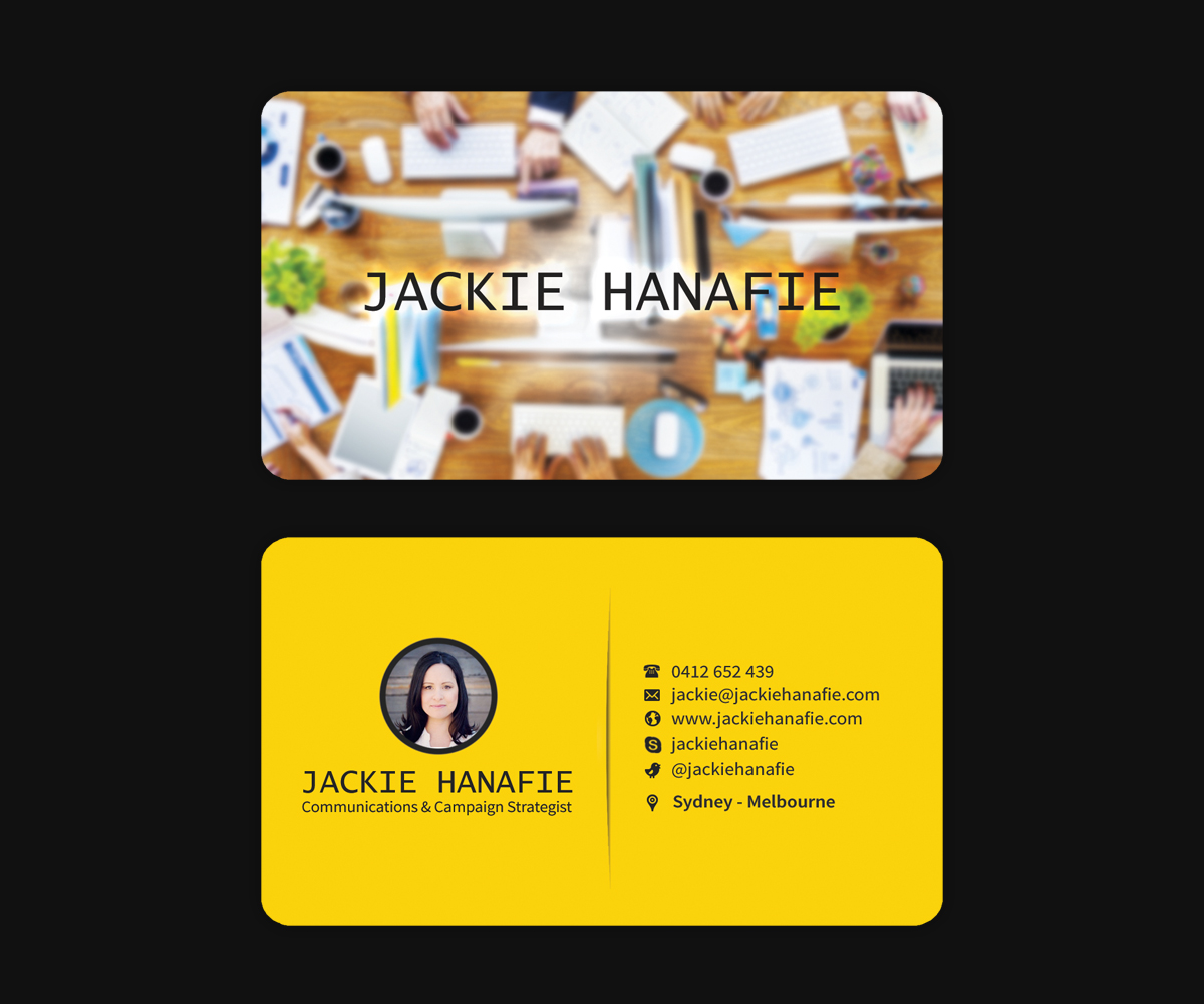 Visitenkarten-Design von Ethien für dieses Projekt | Design #5131767