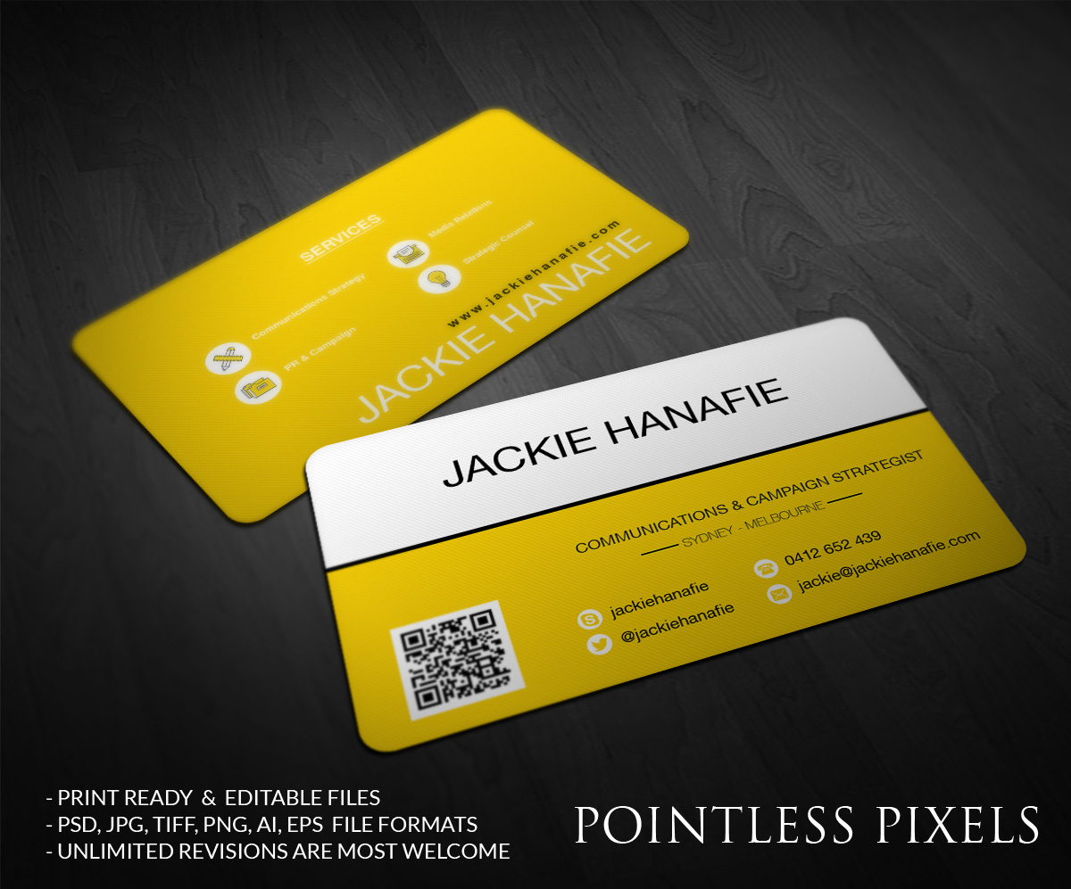 Design de Carte de Visite par Pointless Pixels India pour ce projet | Design #5120593