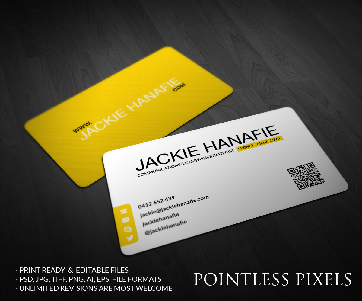 Design de Carte de Visite par Pointless Pixels India pour ce projet | Design #5120618
