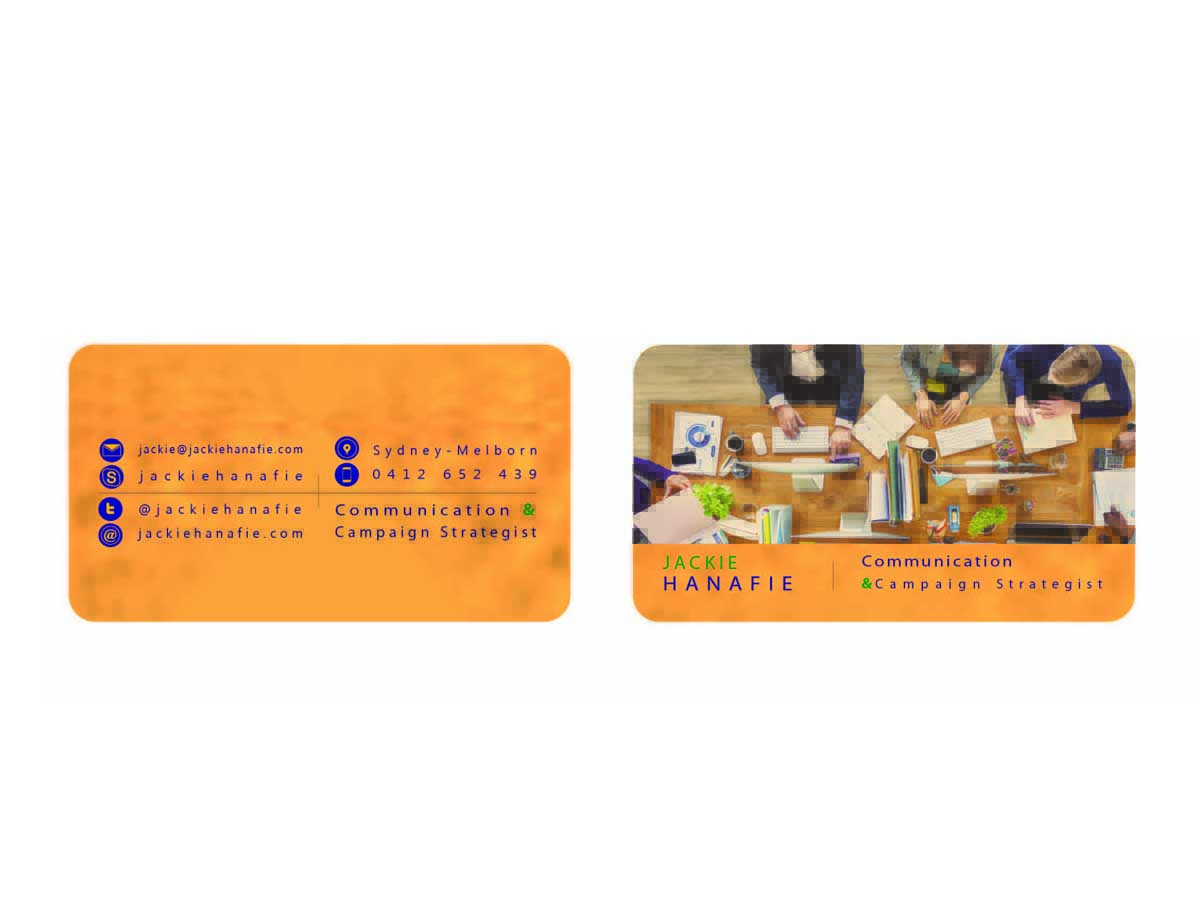 Diseño de Tarjeta de Presentación por zohreh.sourghali para este proyecto | Diseño #5143976