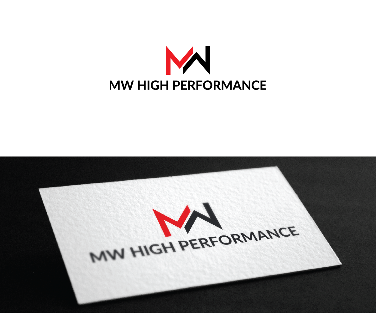 Modern, Masculine, Business Logo Design for MW High Performance by ...