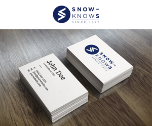 Logo Design by mariosigncom for Snowknows Inc | Design: #8532226