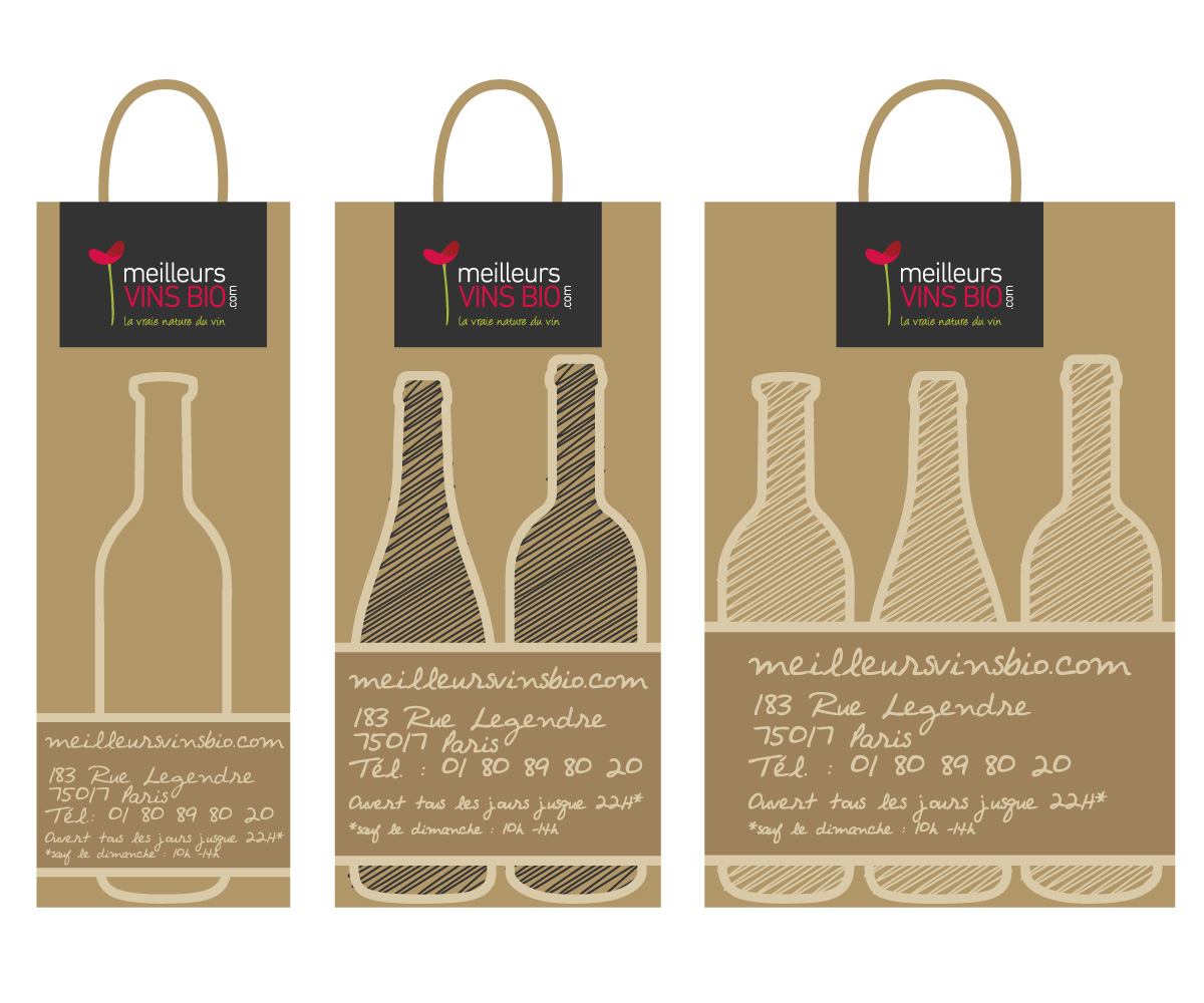 Design Graphique par zephyr pour meilleursvinsbio.com | Design #1479485