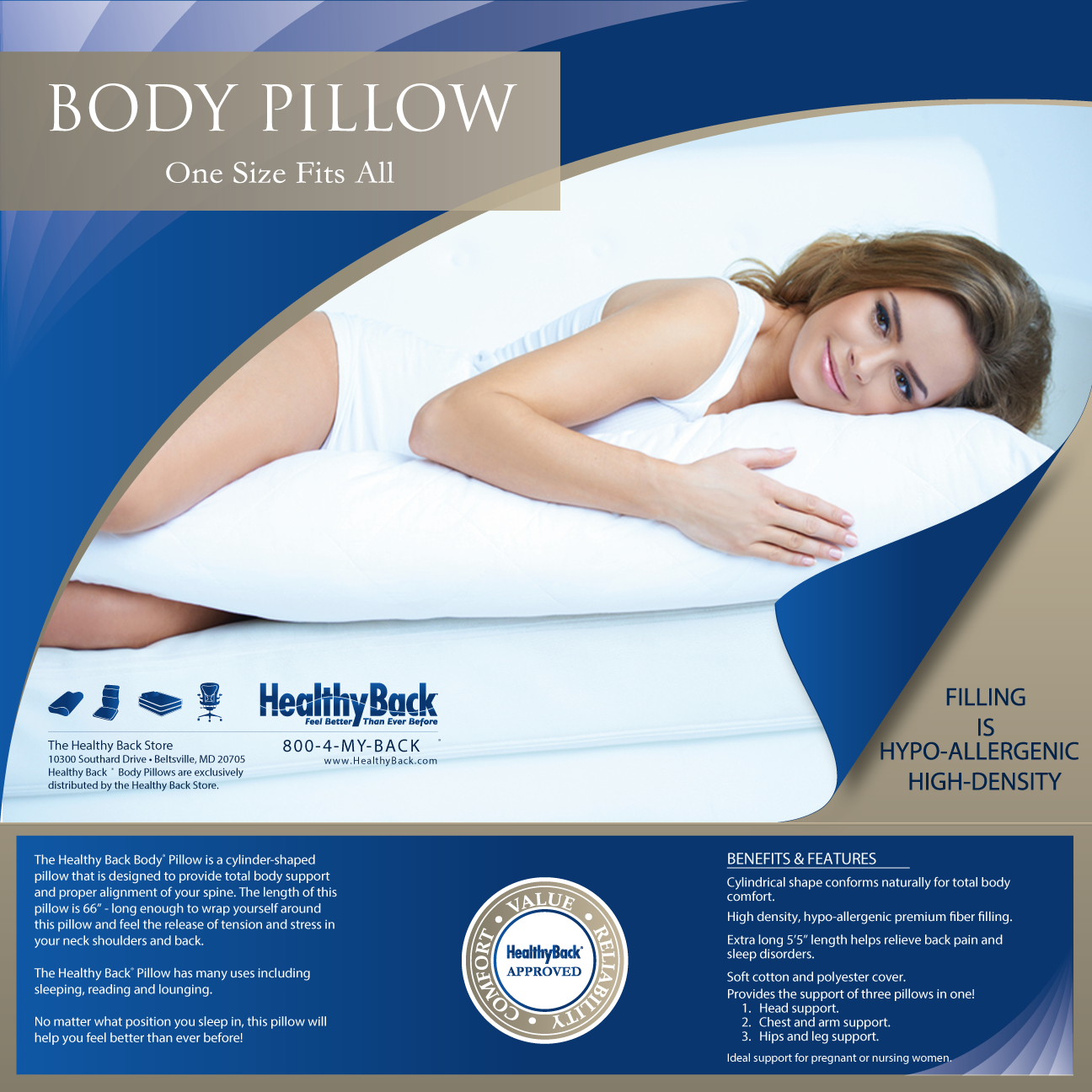 Packaging Design by TedAtkinson for Healthy Back Brand Holdings | Design #5578944