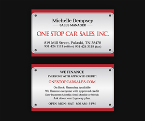 Business Card Design by Ethien for this project | Design: #5160473