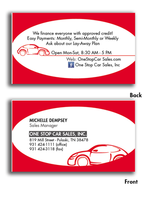 Business Card Design by Arunita DH