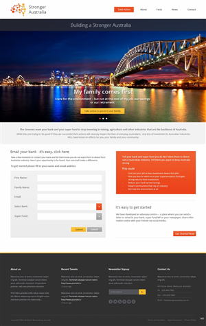 Web Design by pb for this project | Design: #5130480