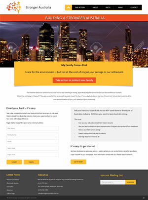 Web Design by pb for this project | Design: #5130485