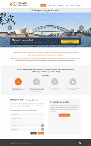 Web Design by pb for this project | Design #5142433