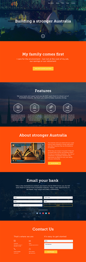 Web Design by Bold for this project | Design #5126476