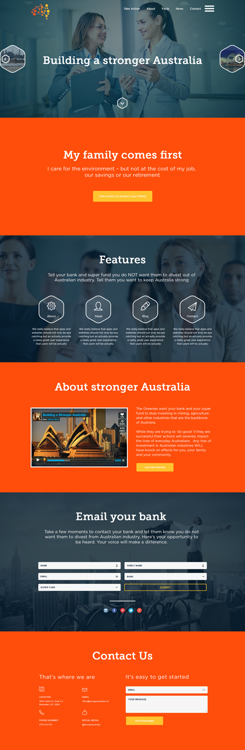 Web Design by the-lion-king for this project | Design #5229977