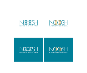 Noosh            ( second line-Under Noosh) Flavors of  Ancient Persia  | Design de Logo par Bittersweet