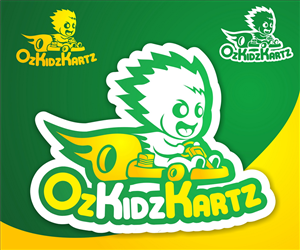 OzKidzKartz ( Use of upper case O K K within name with no spacing ) | Logo Design by hamkur