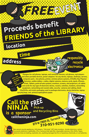 Electronic Waste Recycling Event Poster Design | Poster Design by Soula Vetter