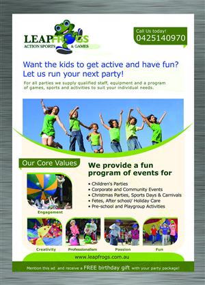 Revamp of current flyer