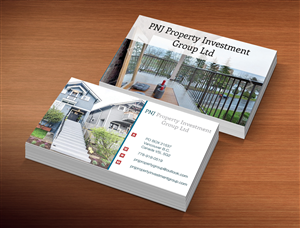 Business Card Design by Lanka Ama for PNJ Property Investment Group Ltd. | Design: #5134553