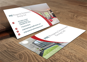 Business Card Design by Lanka Ama for PNJ Property Investment Group Ltd. | Design: #5134557