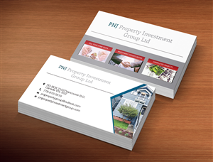 Visitenkarten-Design von Lanka Ama für PNJ Property Investment Group Ltd. | Design: #5134561
