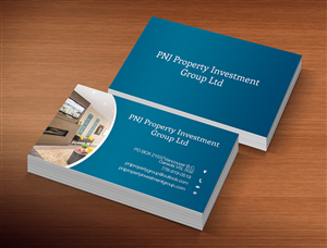 Visitenkarten-Design von Lanka Ama für PNJ Property Investment Group Ltd. | Design: #5134630