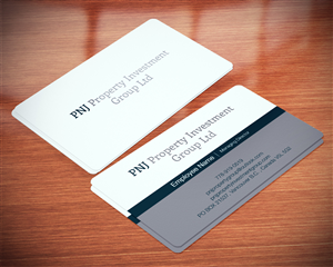 Visitenkarten-Design von Lanka Ama für PNJ Property Investment Group Ltd. | Design: #5136657