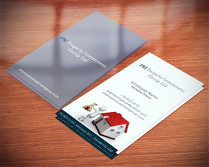 Visitenkarten-Design von Lanka Ama für PNJ Property Investment Group Ltd. | Design: #5136659