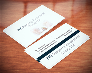 Visitenkarten-Design von Lanka Ama für PNJ Property Investment Group Ltd. | Design: #5136662