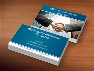 Visitenkarten-Design von Lanka Ama für PNJ Property Investment Group Ltd. | Design: #5136663
