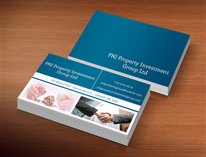 Visitenkarten-Design von Lanka Ama für PNJ Property Investment Group Ltd. | Design: #5136668