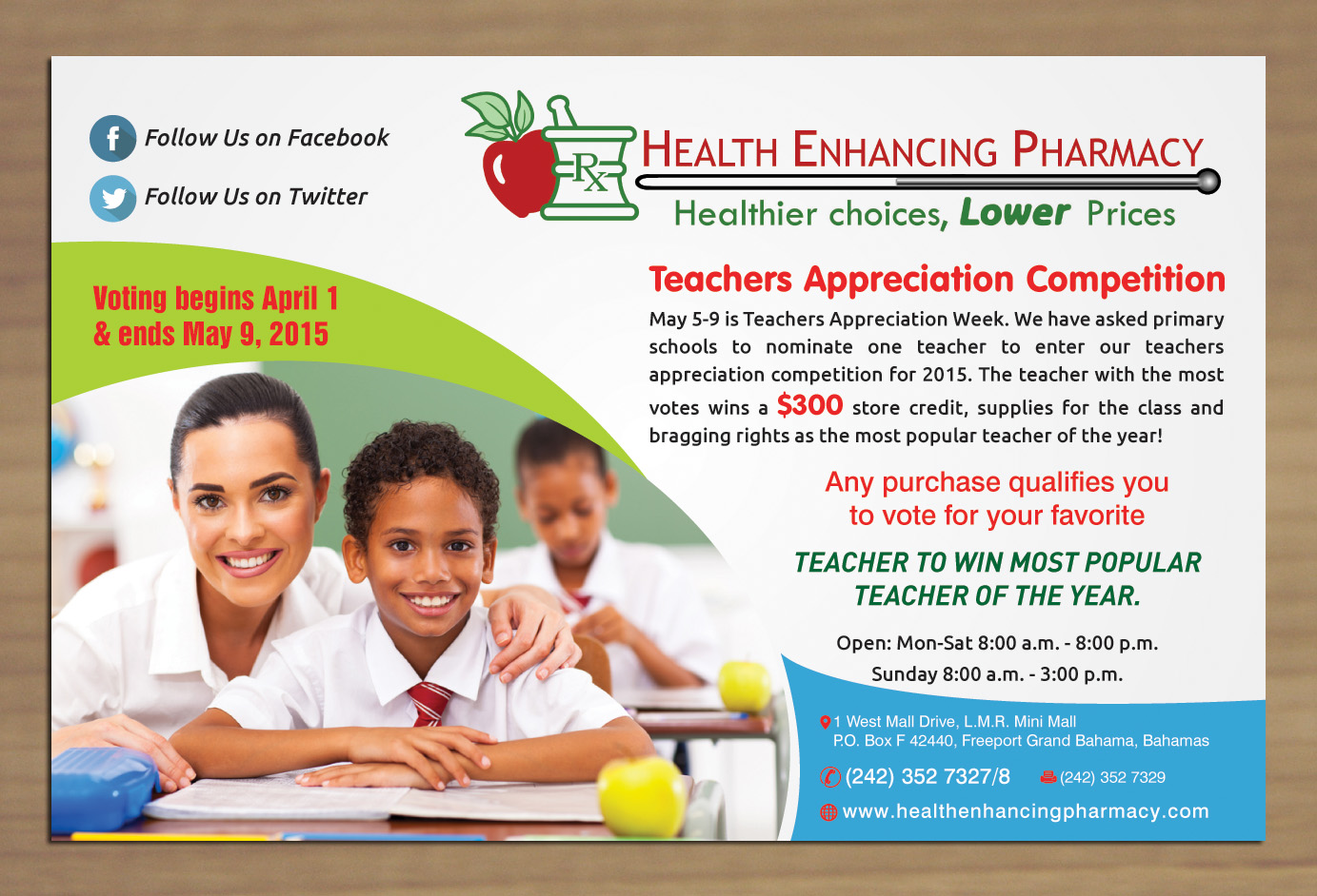 Design Publicitaire par Sbss pour Health Enhancing Pharmacy | Design #5153167