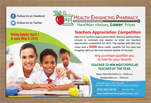 Pharmacy In Bahamas Needs Teacher Appreciation Advertisement | Advertisement Design by Sbss