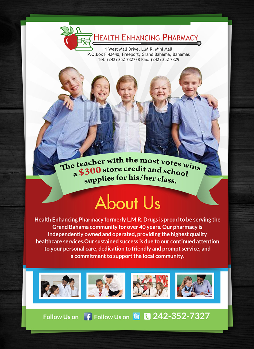 Advertisement Design by ESolz Technologies for Health Enhancing Pharmacy | Design #5154922