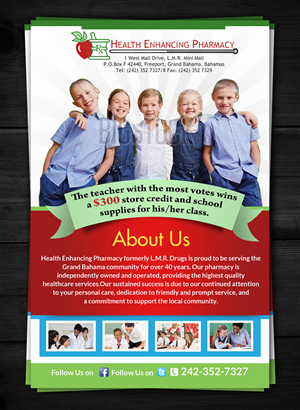 Advertisement Design by ESolz Technologies for Health Enhancing Pharmacy | Design #5154922