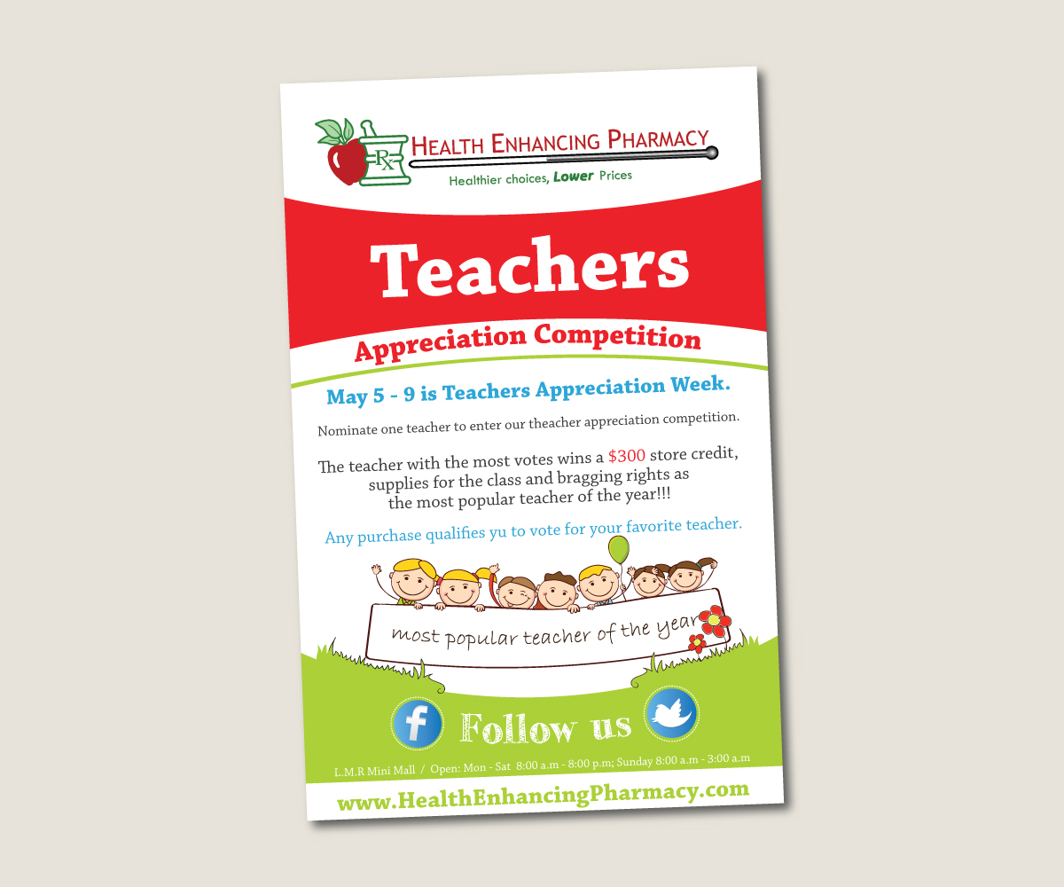 Advertisement Design by wall-jamboree for Health Enhancing Pharmacy | Design #5160527