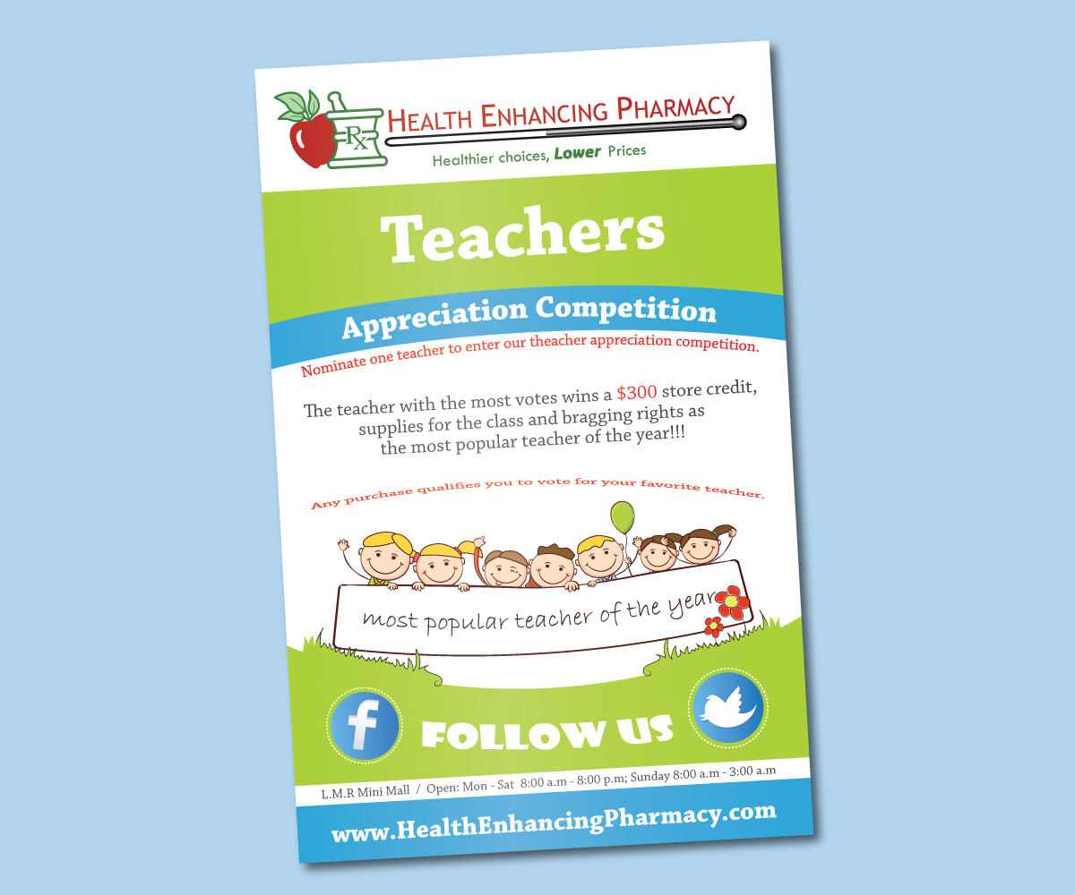 Advertisement Design by wall-jamboree for Health Enhancing Pharmacy | Design #5160551