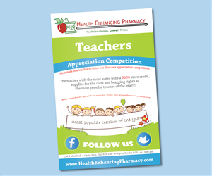 Design Publicitaire par wall-jamboree pour Health Enhancing Pharmacy | Design : #5160551
