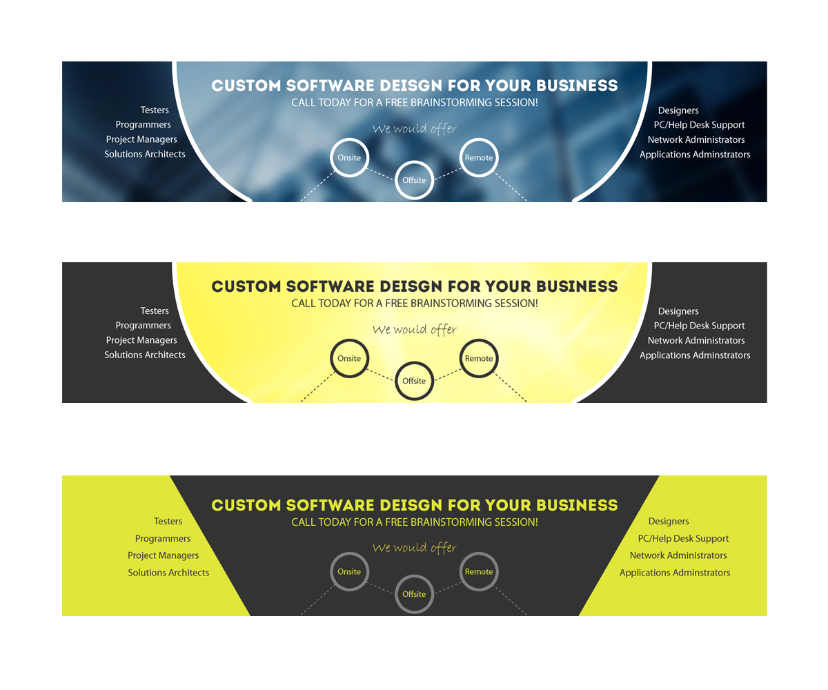 Banner Ad Design by Ovimatic for CompuSmart Solutions | Design #5143897