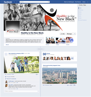 Facebook Design Project | Design Facebook par gekgrfx