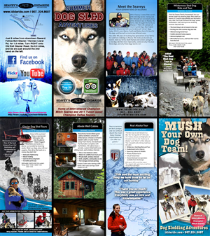 Broschüren-Design von Josh GX für IdidaRide Sled Dog Tours, Inc. | Design #1441618