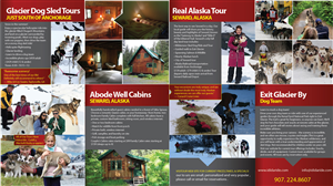 Brochure Design by LeavingImpression for IdidaRide Sled Dog Tours, Inc. | Design: #1461822