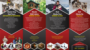 Brochure Design by LeavingImpression for IdidaRide Sled Dog Tours, Inc. | Design: #1463690
