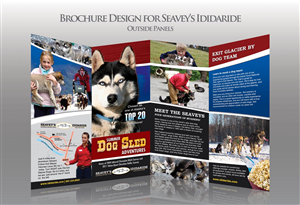 Brochure Design by LeavingImpression for IdidaRide Sled Dog Tours, Inc. | Design: #1470561