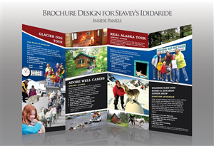 Brochure Design by LeavingImpression for IdidaRide Sled Dog Tours, Inc. | Design: #1470562