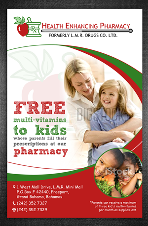 Advertisement Design by ESolz Technologies for Health Enhancing Pharmacy | Design #5154936