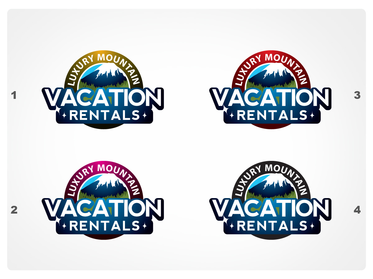 Logo Design by Vicez for BeachView Vacation Rentals / Luxury Mountain Properties | Design #1451237